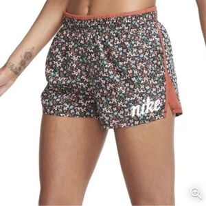Nike Dri Fit Floral Retro Running Shorts